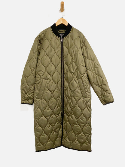Everlane Green Quilted Long Puffer - Small