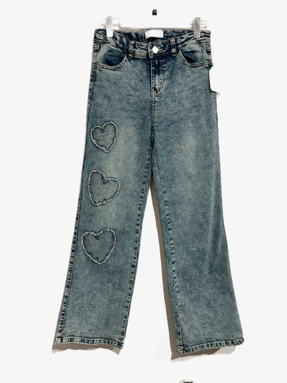 Denim Diva Girls Heart Jeans - 12