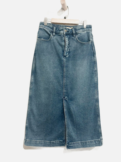 Faherty Stretch Terry Midi Skirt - 4