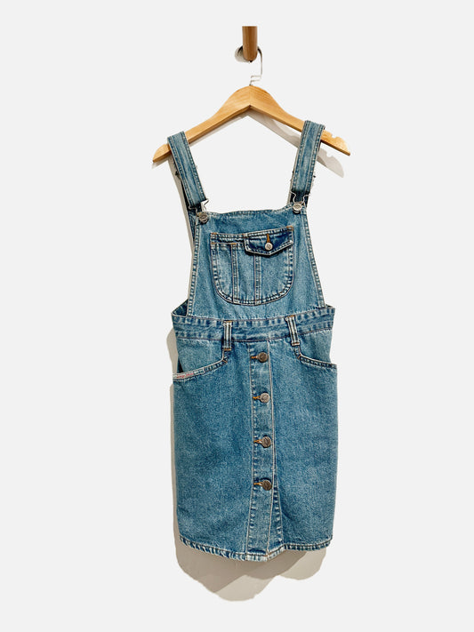 Vintage Squeeze Me Denim Skort Overalls - 5/6