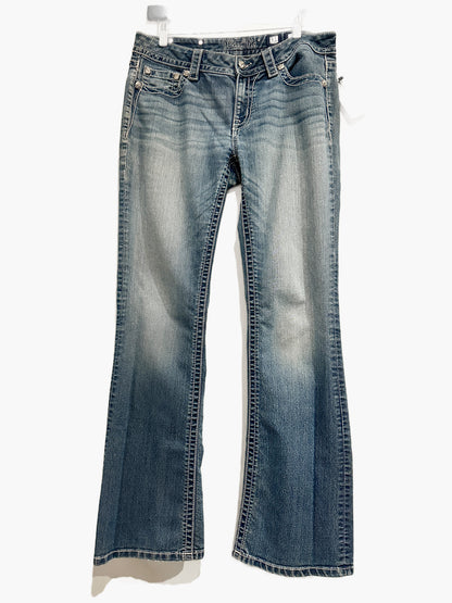 Miss Me Sequin Pocket Bootcut Jeans - 31