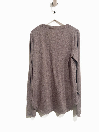 Athleta Uptempo Long Sleeve Top in Dark Sky Violet - Small