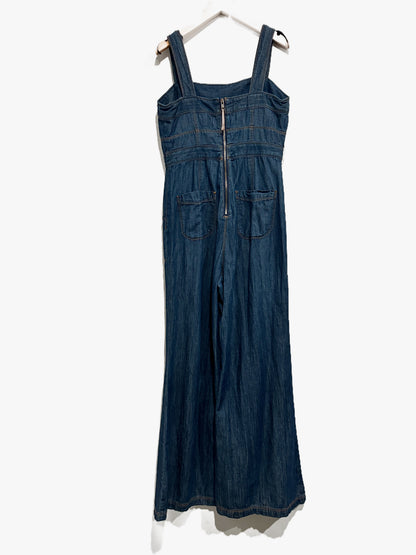 Anthropologie Ett:Twa Denim Chambray Jumpsuit - 4