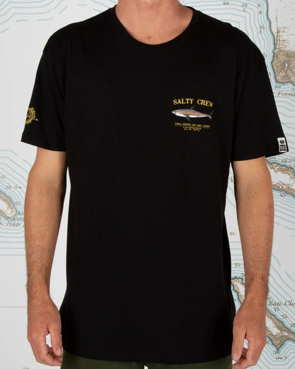 Salty Crew Bruce Tee in Black - Medium