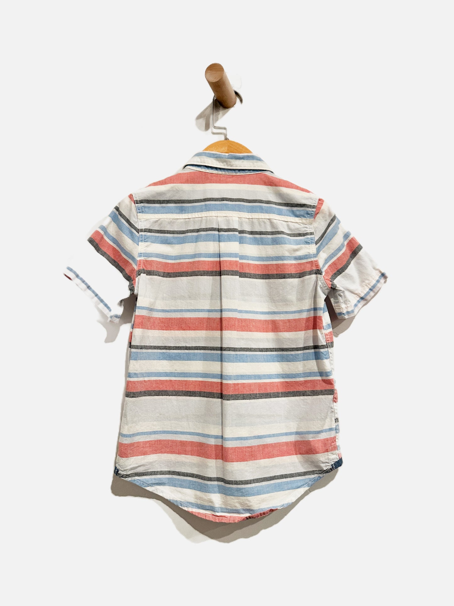 Baby Gap Striped SS Button Down - 5Y