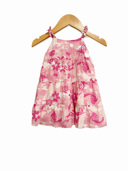 Baby Gap Pink Floral Dress - 3-6m