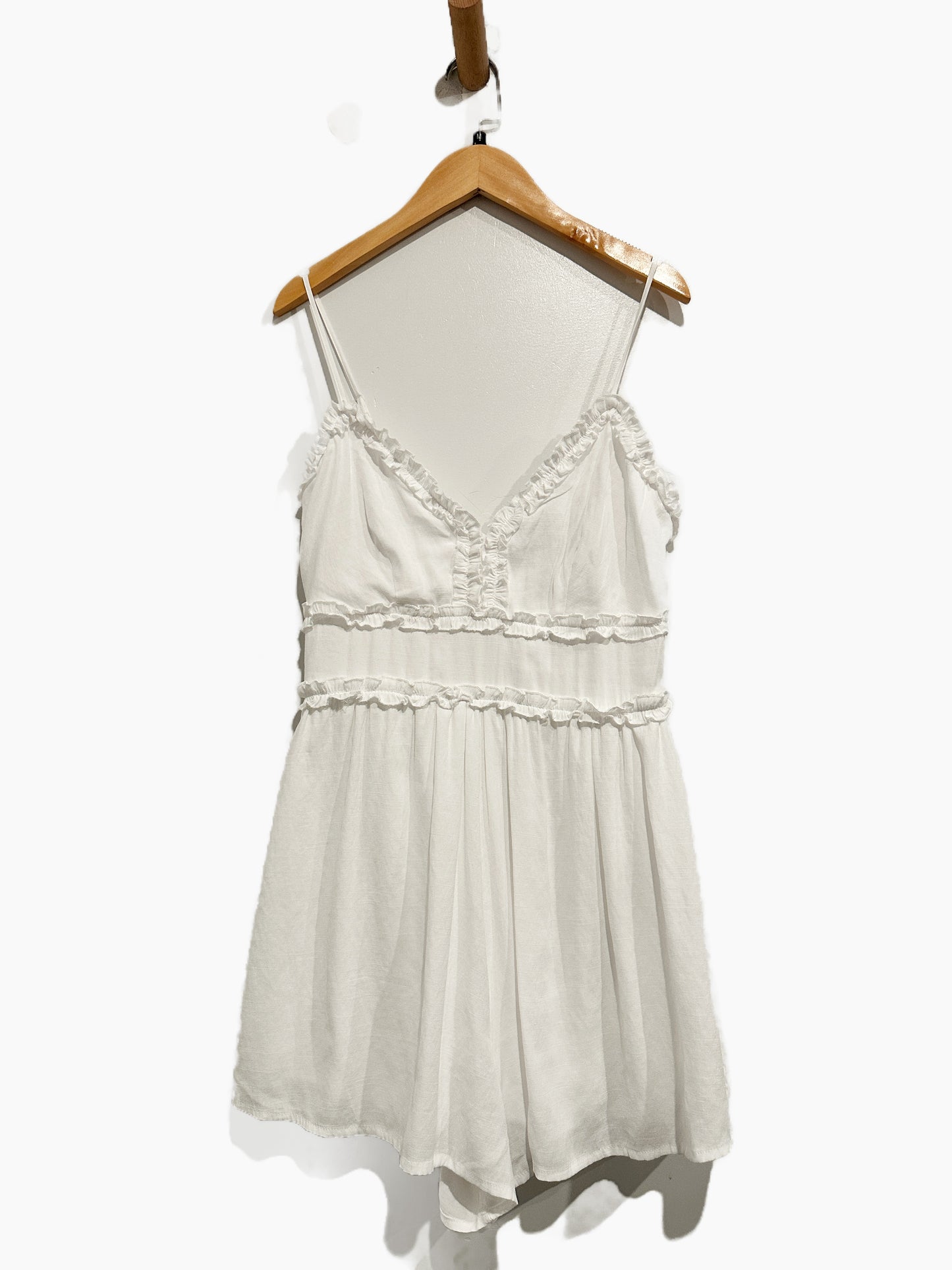 Trixxi White Romper - Medium