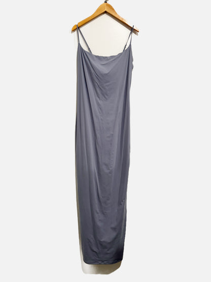 Skims Slate Blue Fits Everybody Long Slip Dress - XL