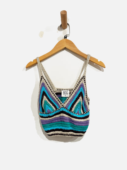 Urban Outfitters BDG Purple Crochet Tank Top - XS