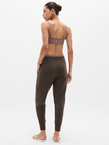 Athleta Coaster Luxe High Rise Jogger in Truffle - Small