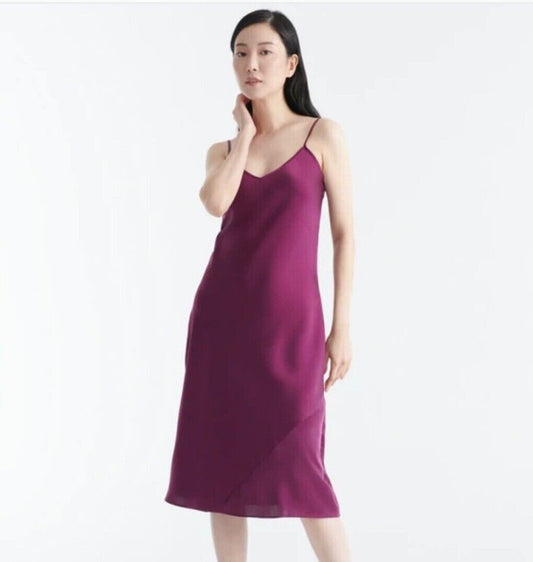 Knix NWT Papaya Slip Dress in Dark Amethyst - Small