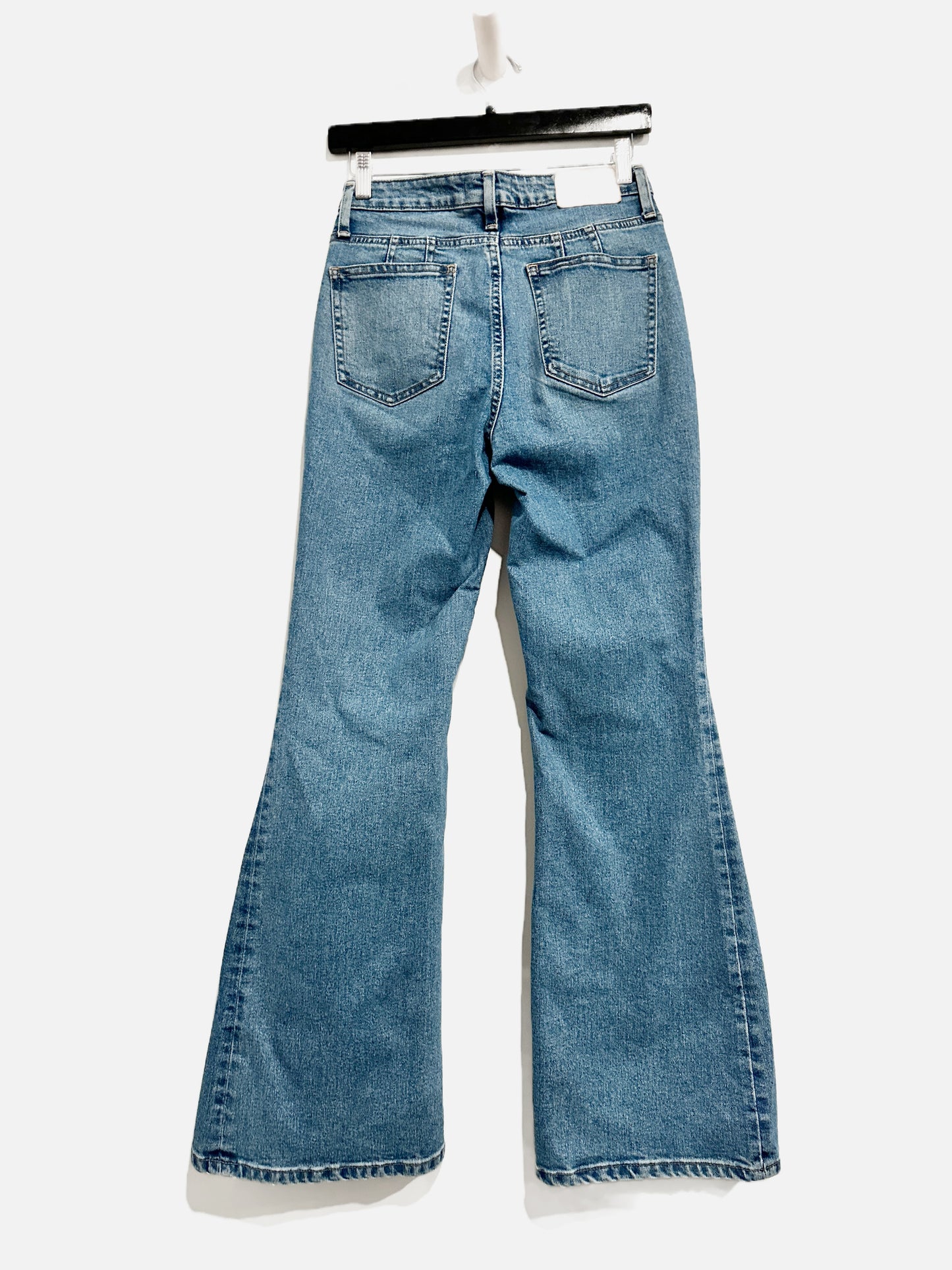 Free People Curvy Vintage High Rise Flare Jeans - 26