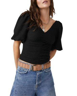 Free People Cupcake Top in Black - Medium