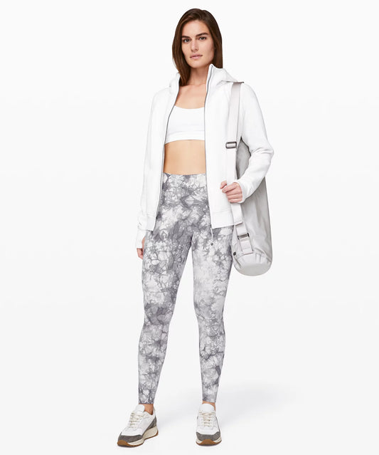 Lululemon Wunder Under Gray Marled Leggings - 4