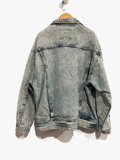 Jordache Vintage 80’s Acid Wash Denim Jacket - Medium
