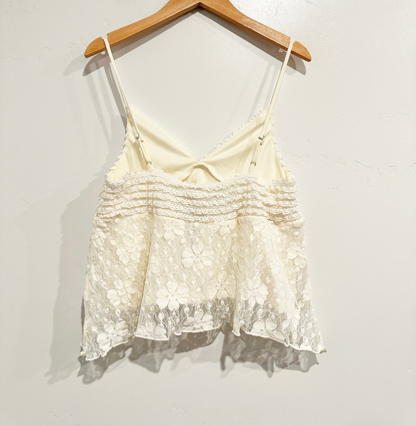 NWT By Together Forever Feeling Top in Ivory - Small