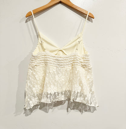 NWT By Together Forever Feeling Top in Ivory - Small