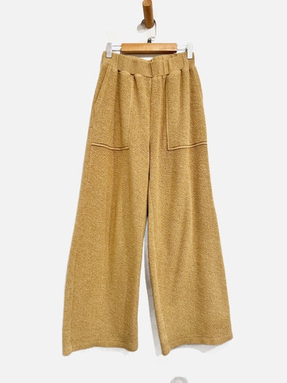 Madewell Tan Fleece Pants - XS