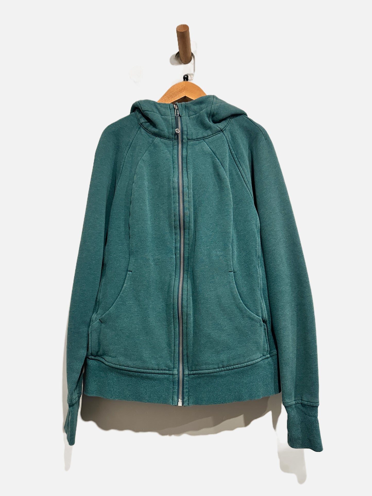 Lululemon Scuba Hoodie in Heathered Desert Teal - 8