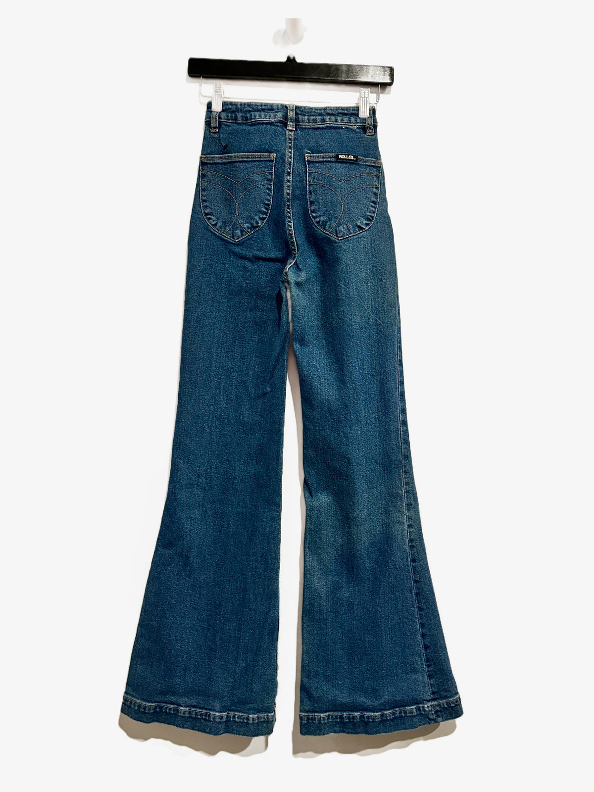 Rolla's East Coast Flare Jeans in Ashley Blue -24