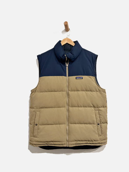 Men’s Patagonia Navy Reversible Down Vest - Large