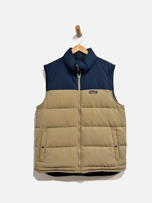 Men’s Patagonia Navy Reversible Down Vest - Large