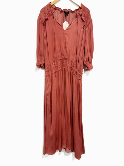 Current Air Cape May Midi Dress in Rose - Medium