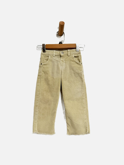 Zara Green Corduroy Pants - 12-18Mo