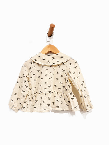 Zara Girls Bow Blouse - 3