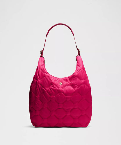 Lululemon Quilty Pleasures Shoulder Bag in Berry Rumble