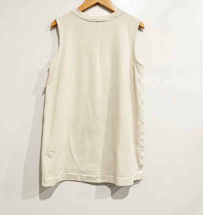 Lululemon All Yours Organic Cotton Tank Top in Light Ivory