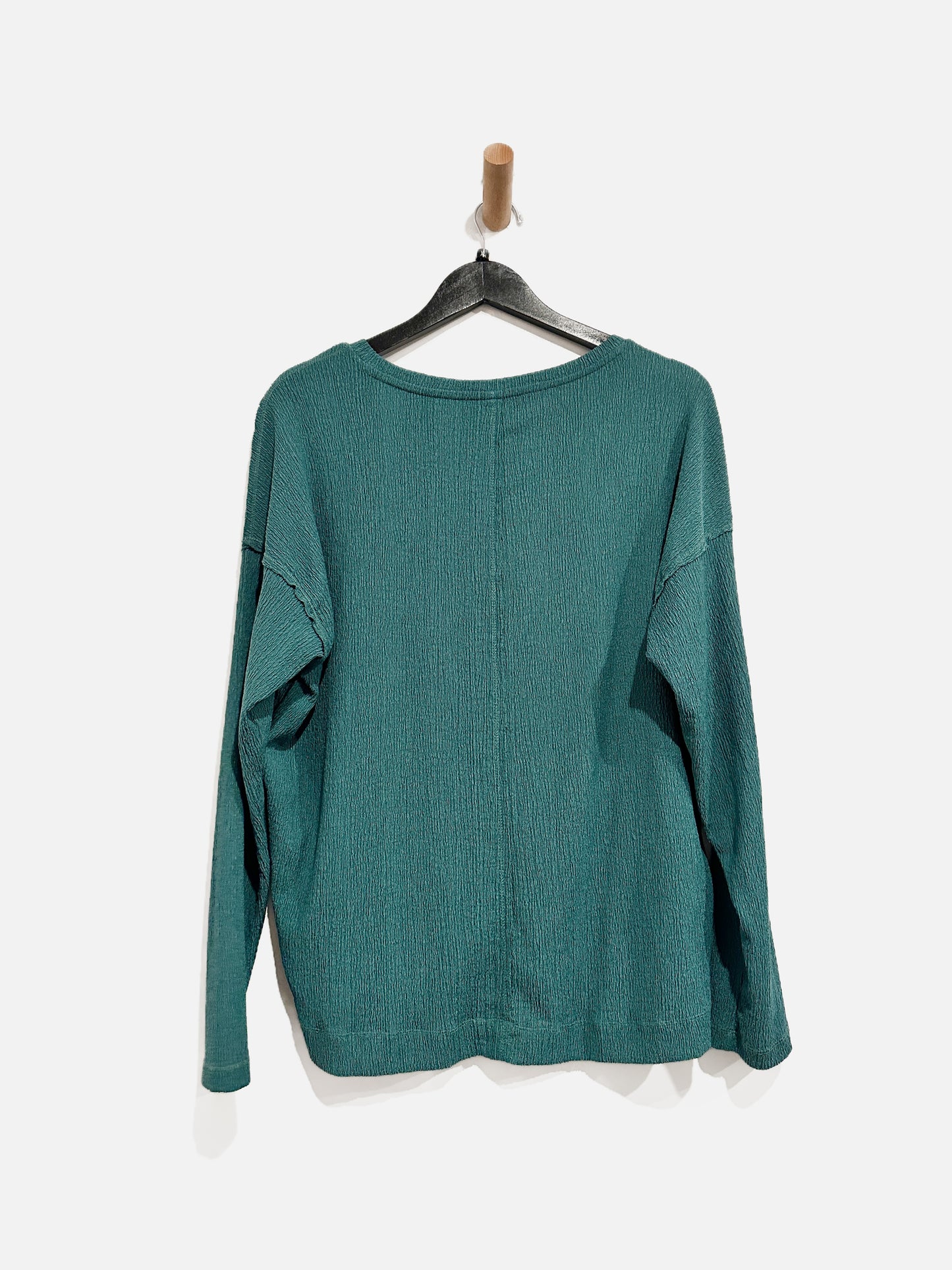 Anthropologie Green V Neck - Large