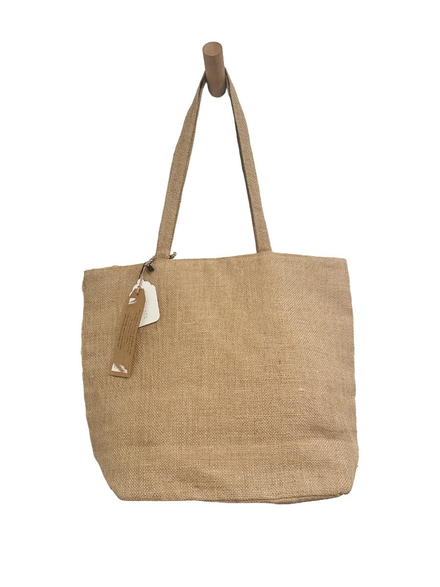 NWT Salt + Umber Isla Jute Seashell Tote