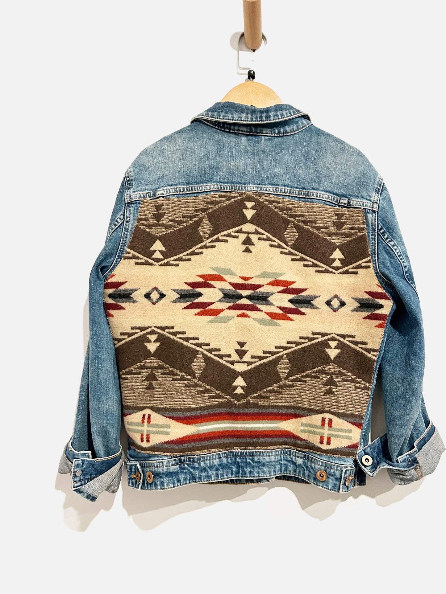 H&M Denim Jacket with Back Panel