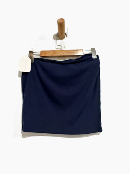 Aerie Navy Ribbed Pant & Tube Top Set - Medium