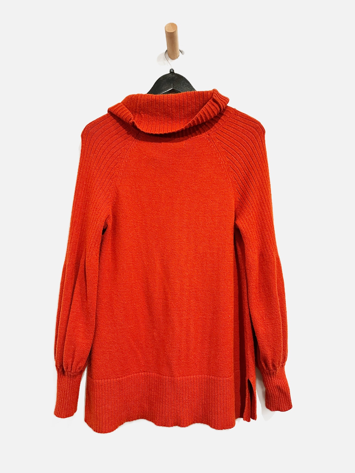 Anthropologie Orange Turtleneck Sweater - Small
