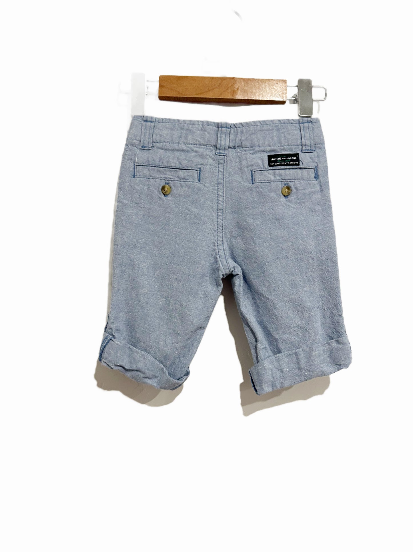 Janie & Jack Chambray Pants - 6-12m
