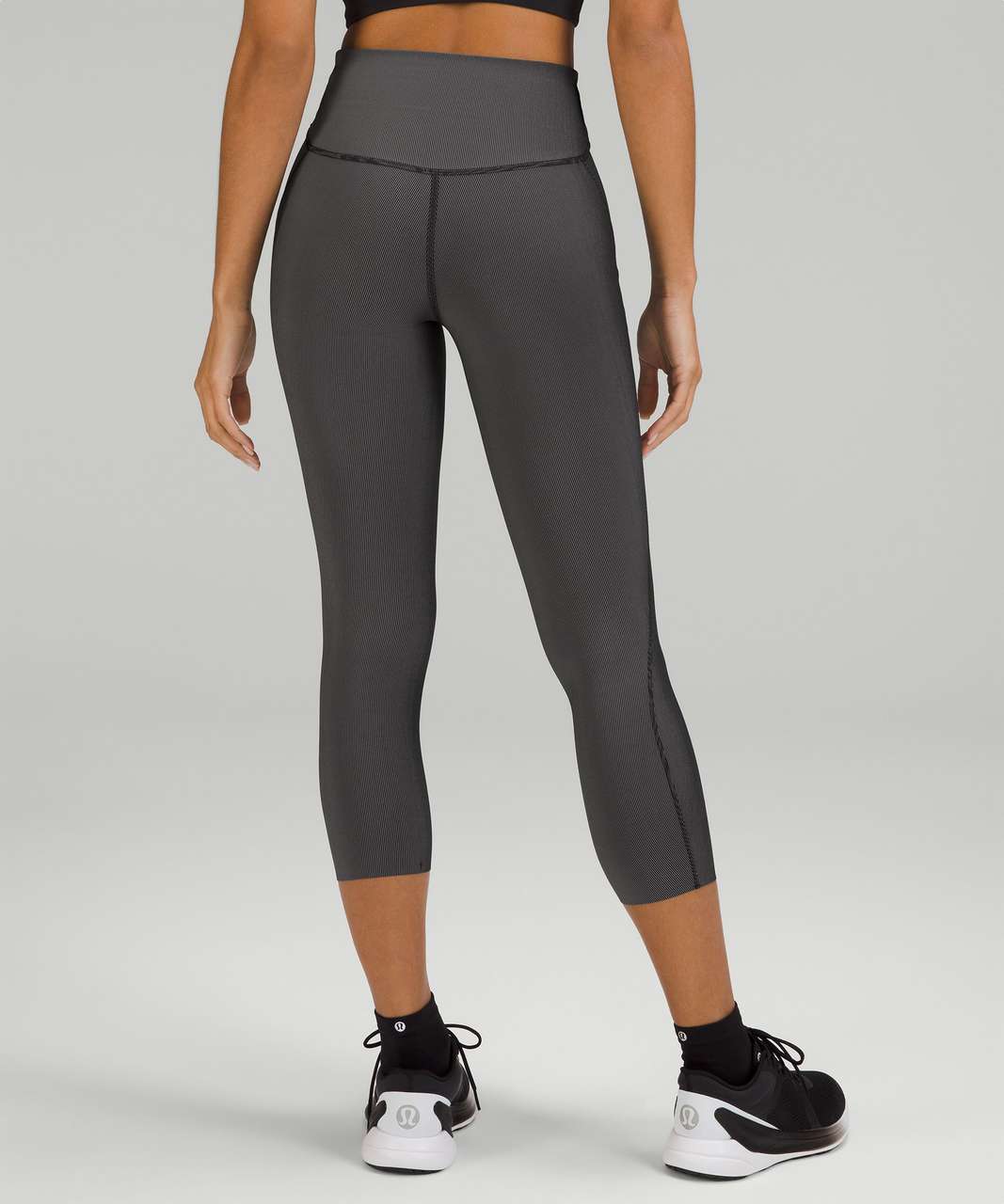 Lululemon Base Pace Two Tone Crop Leggings - 4
