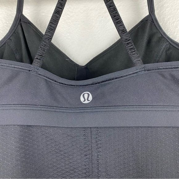Lululemon Bend & Flow Tank in Black Size 4