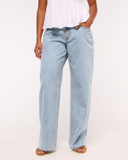 Abercrombie & Fitch Low Rise Ultra Loose Jeans - 25