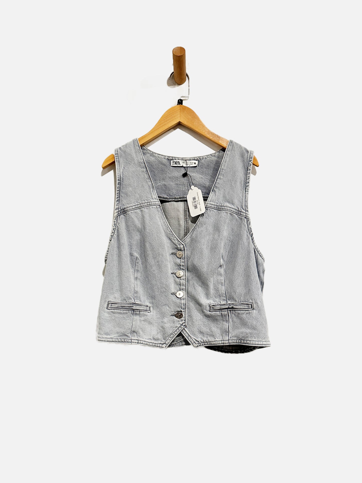 Zara Denim Vest - Large