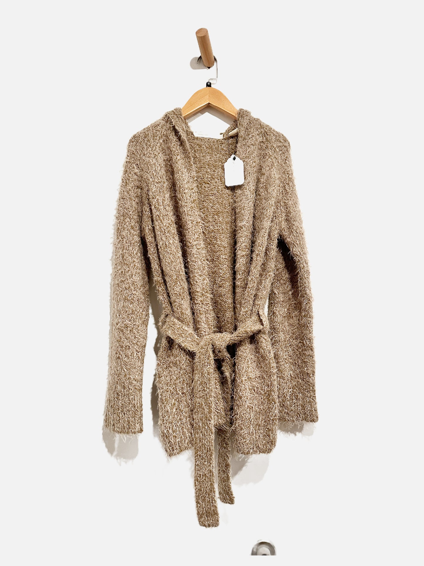 Anthropologie Sleeping on Snow Hooded Sweater - Medium