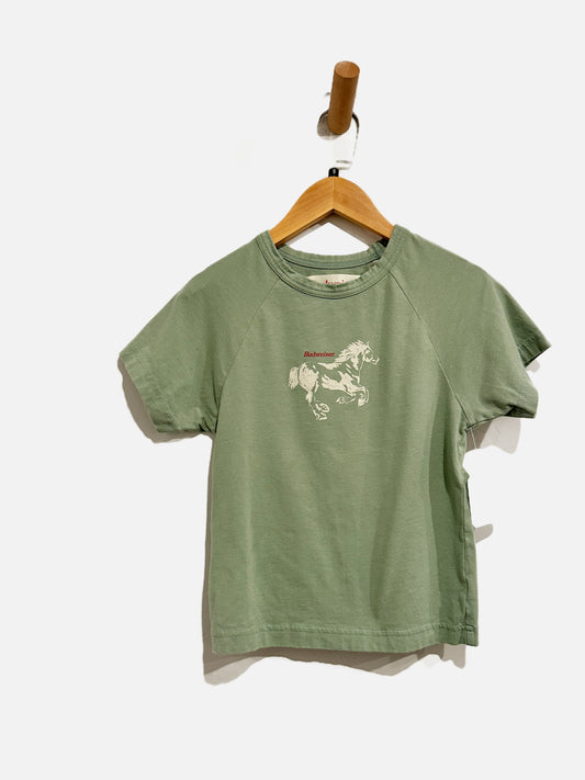 Pacsun Budweiser Green Baby Tee - Small