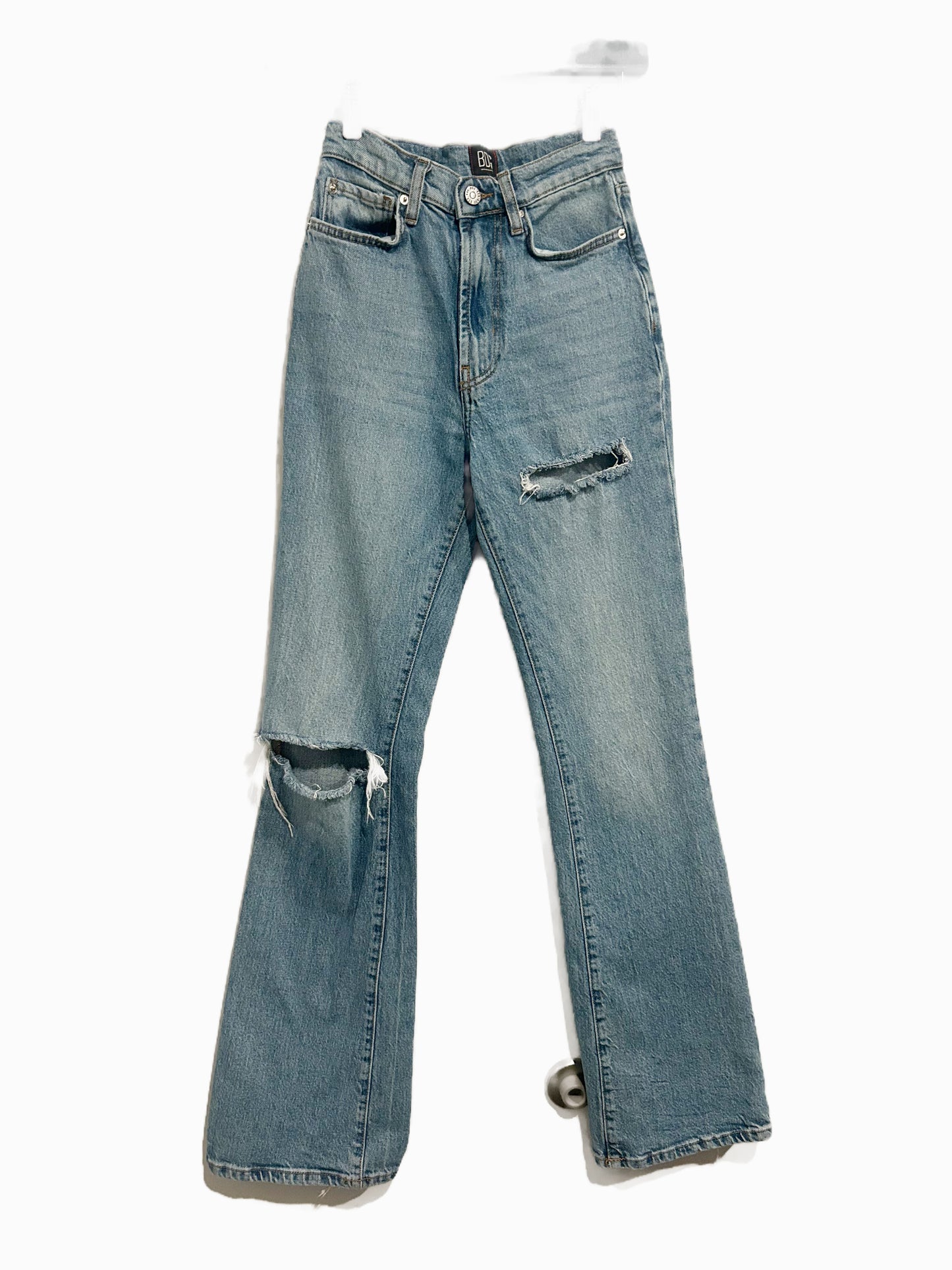 Urban Outfitters BDG High Rise Flare Distressed Jeans - 24