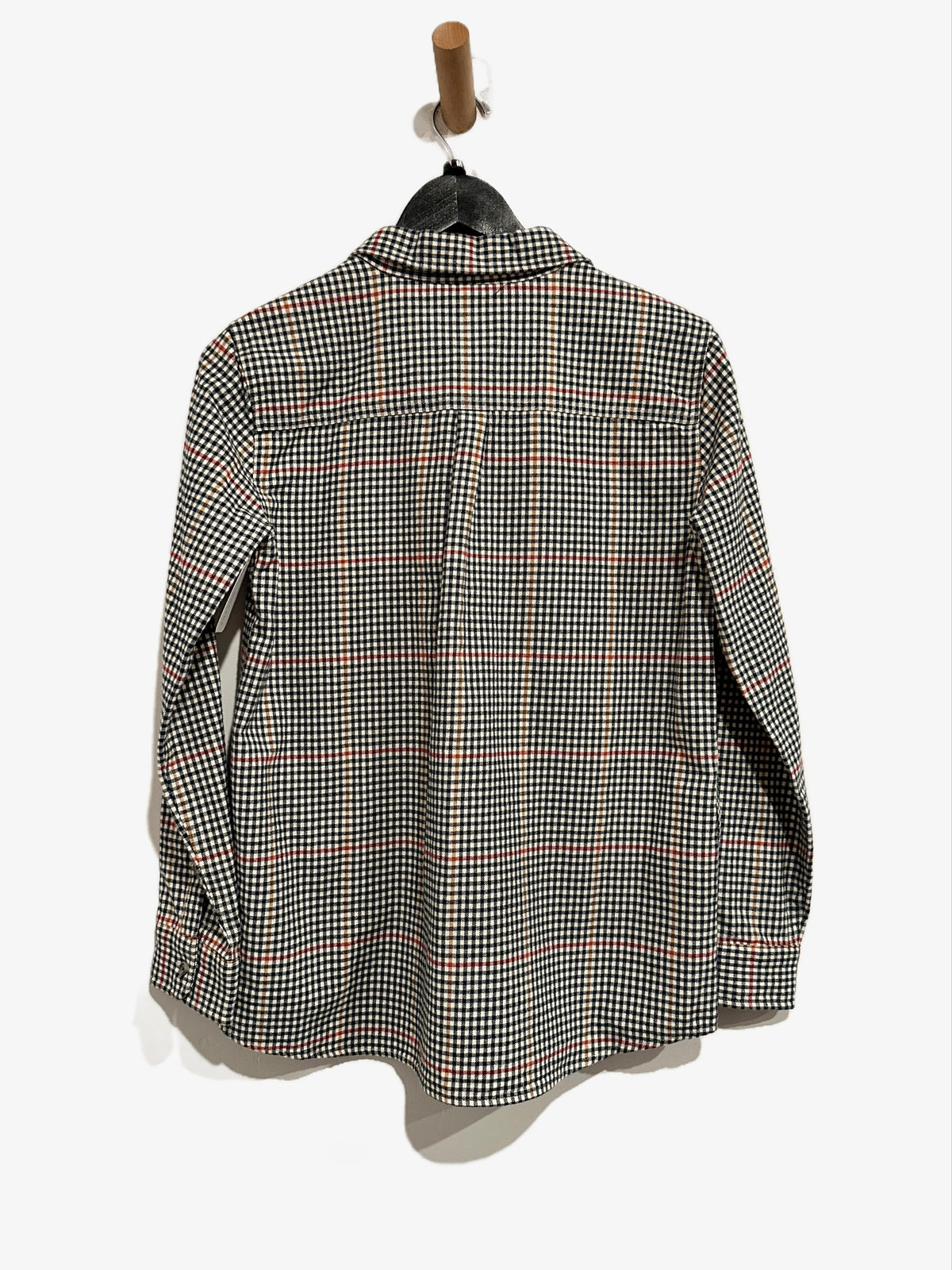 Marine Layer Black Check Flannel - Medium