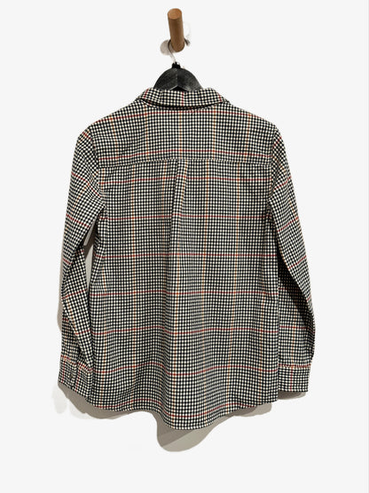 Marine Layer Black Check Flannel - Medium
