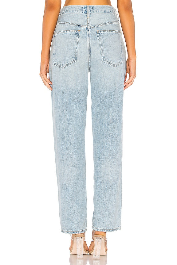 Agolde Criss Cross Upsized Jean in Suburbia - 23
