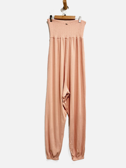 O’Neill Pink Strapless Jumpsuit - Medium