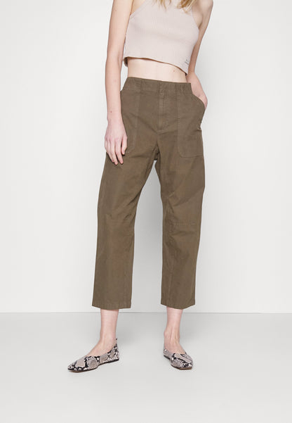Rag & Bone Leyton Workwear Pant in Olive Green - 6