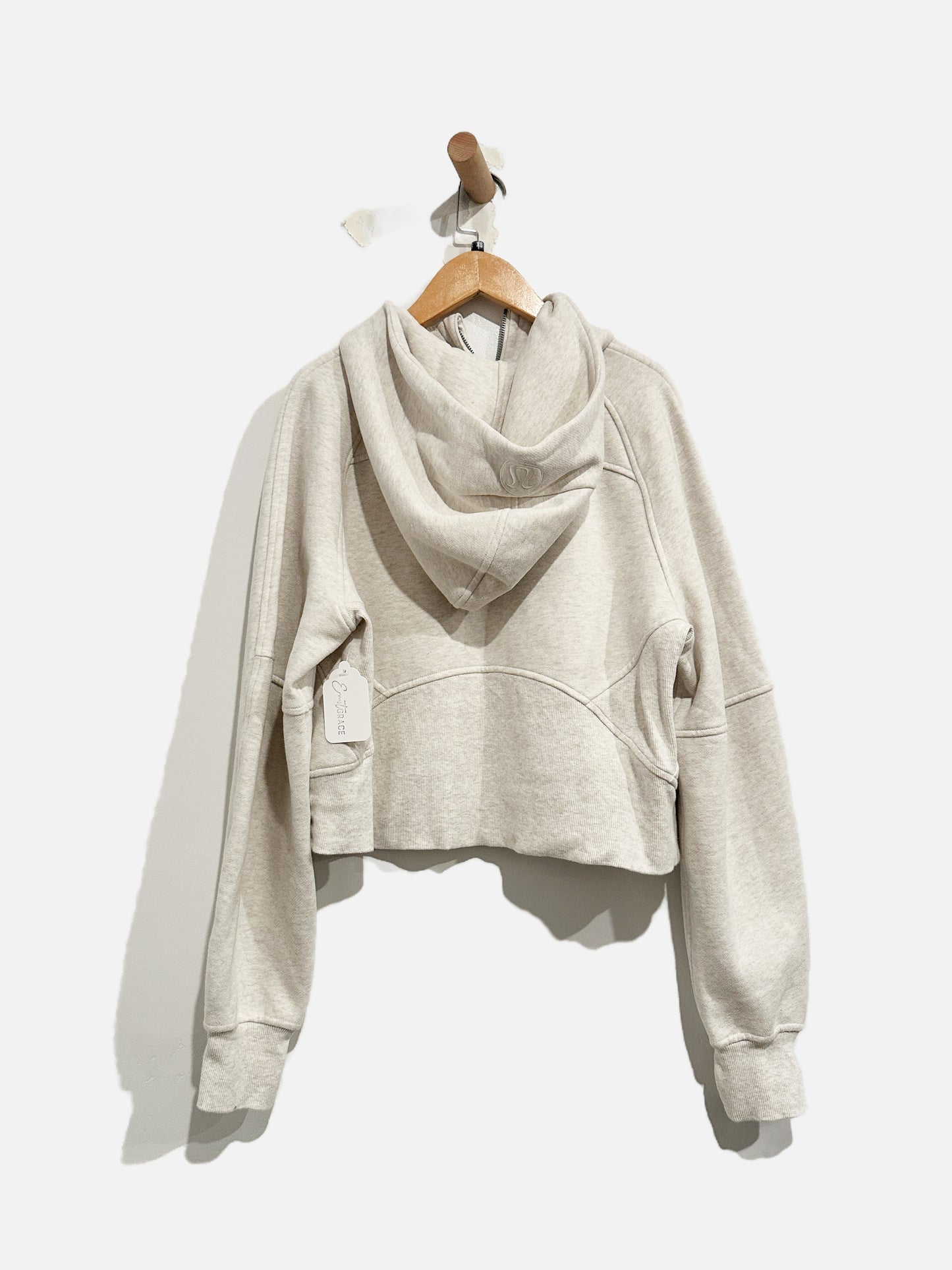 Lululemon Gray Oversized Scuba Half Zip - XS/S